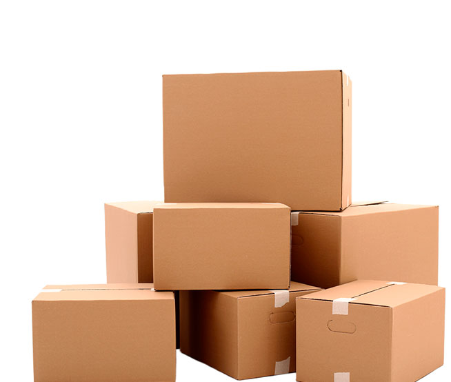 Embalagens em papel cartão e kraft