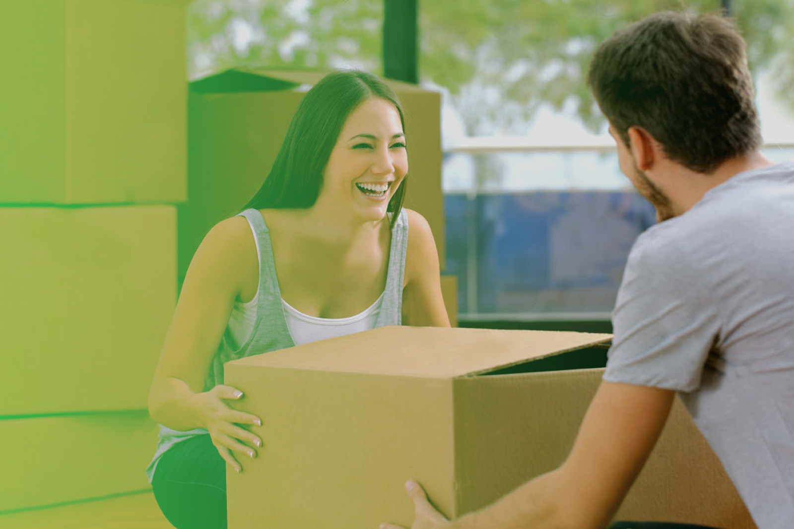 Entrega de embalagem para e-commerce e logística